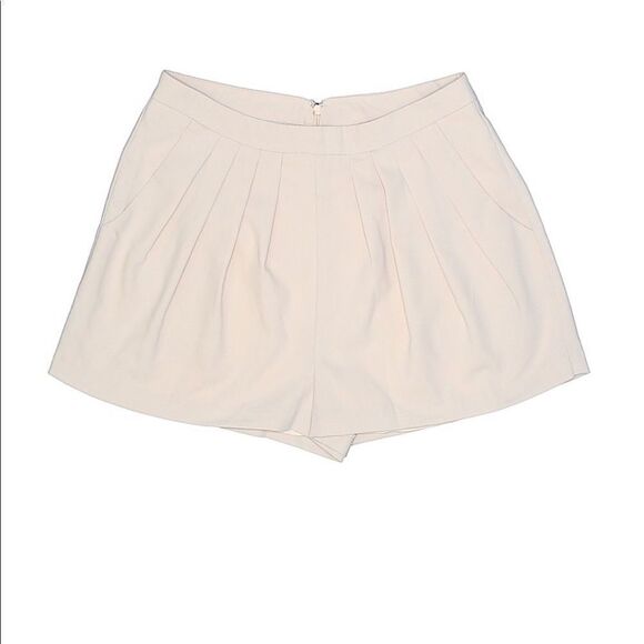 Line & Dot Pleated Dress Shorts - Picture 1 of 7